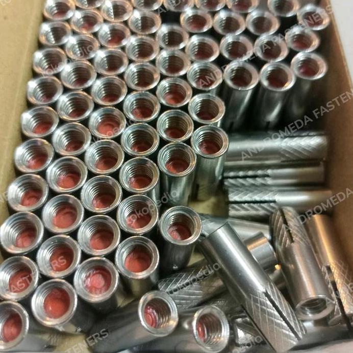 DINASET STAINLESS M6 / DROP IN ANCHOR STAINLESS M6 / DYNASET M6