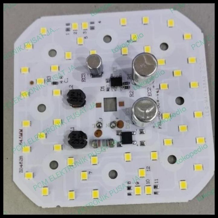 DISKON PCB RANGKAIAN MODULE KOMPONEN LAMPU LED 220V 50W 50WATT 50 WATT KOTAK 