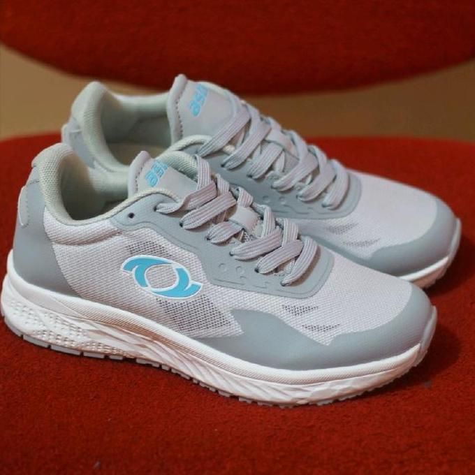 SEPATU RUNNING ASTEC IRIS grey SOFT PINK