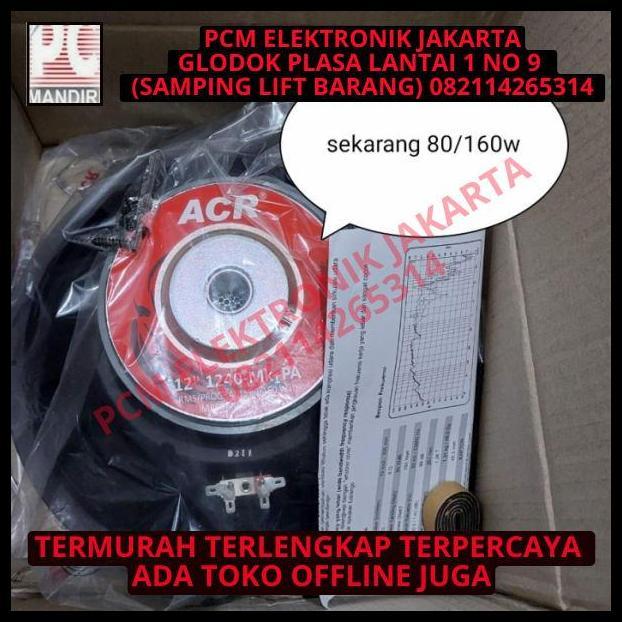 HOT DEAL SPEAKER 12&QUOT; 12 INCHI FULL RANGE ACR CLASSIC 1240 500WATT 