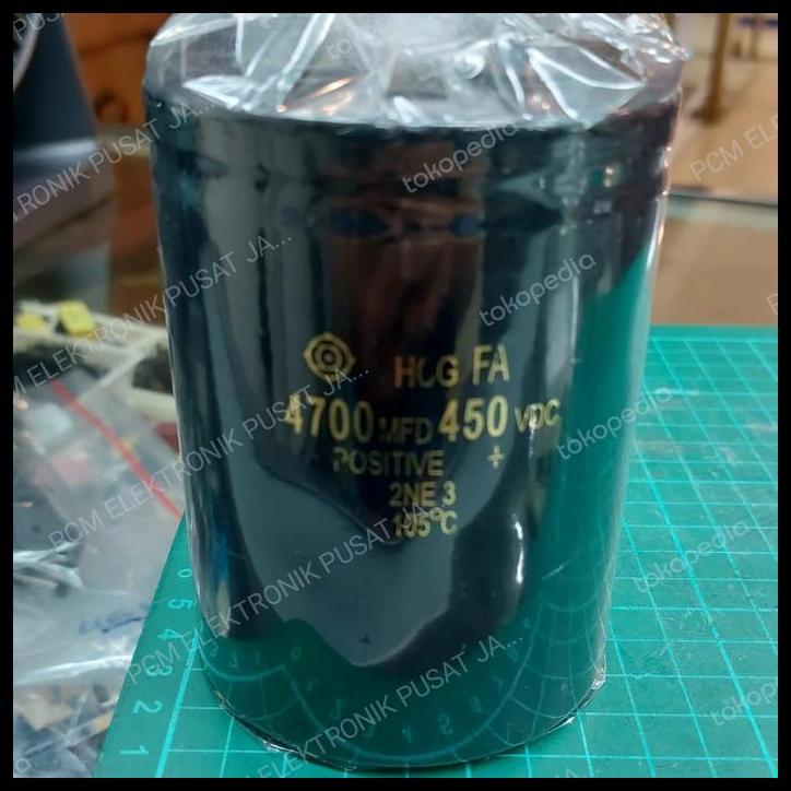 BEST DEAL ELCO ELKO 4700UF 4700 UF 450V 450VOLT 450 VOLT HCG FA HITACHI ASLI ORI 