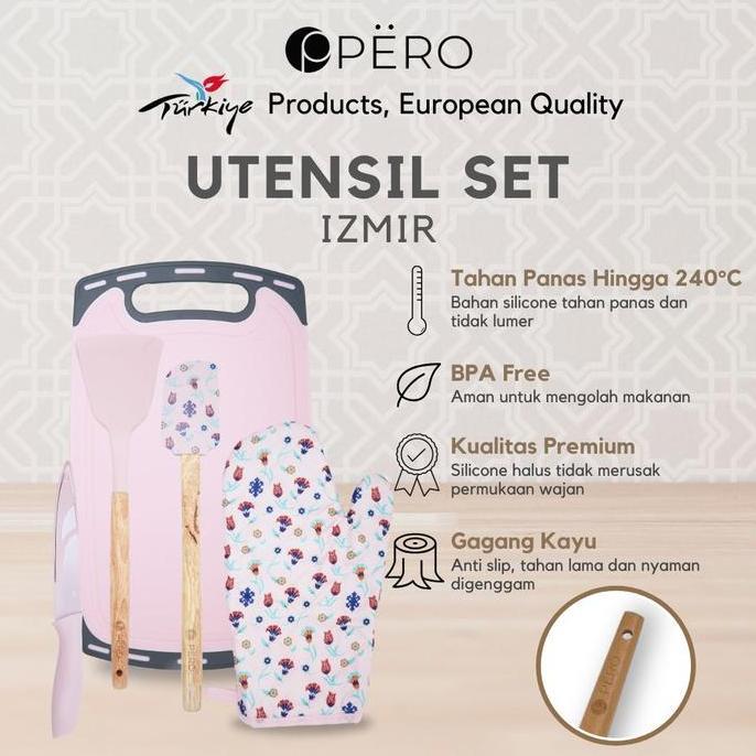[KOKO PANCI PO FEBRUARI] Pero Utensil Set of 5