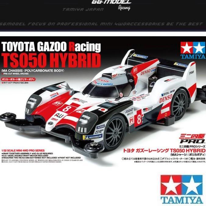 TAMIYA 18652 TOYOTA GAZOO RACING TS050 HYBRID