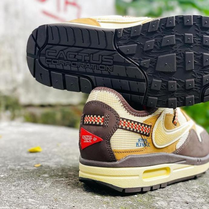 Nike Air Max 1 Travis Scott Cactus Jack Baroque Brown