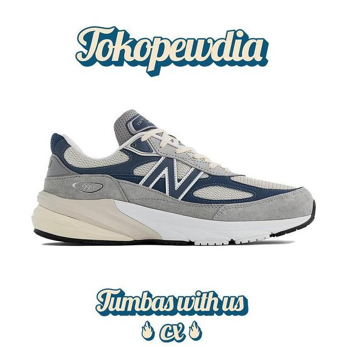 New Balance 990 V6 Teddy Santis MiUSA Grey Day / Navy (U990TC6)