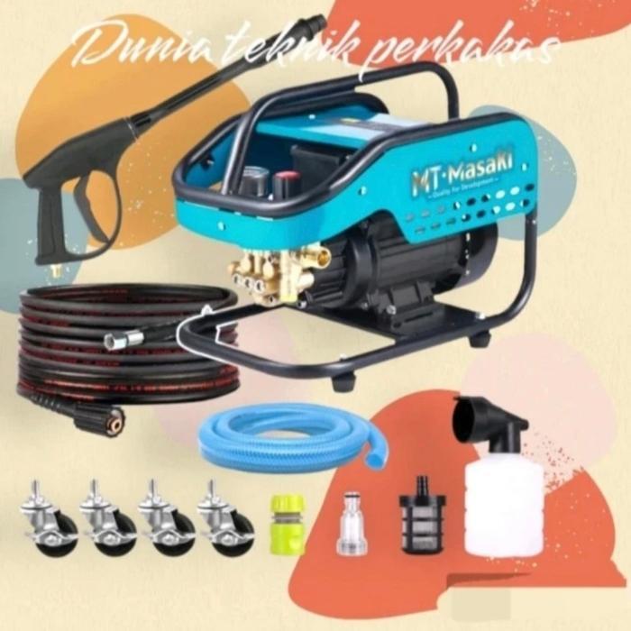 HOT SALE JET CLEANER MTMASAKI MT1800 MESIN STEAM CUCI MOTOR MOBIL MTMASAKI MT1800