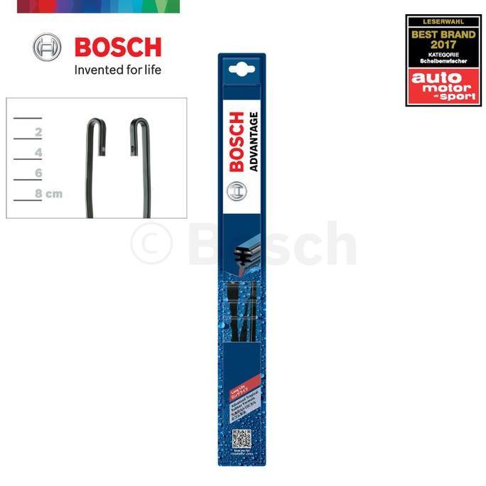 Wiper Suzuki X-Over Depan Belakang Bosch Advantage