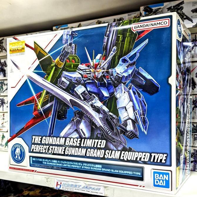 MG Perfect Strike Gundam Grand Slam Equipped Type Gundam Base Limited