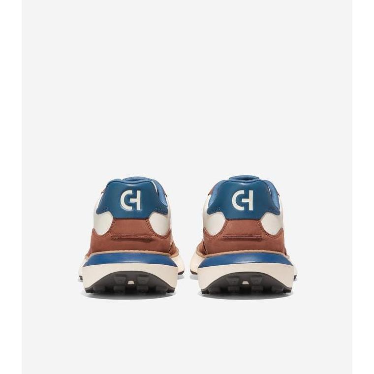 Cole Haan Men Grandpro Ashland - Sepatu Pria (Coklat)