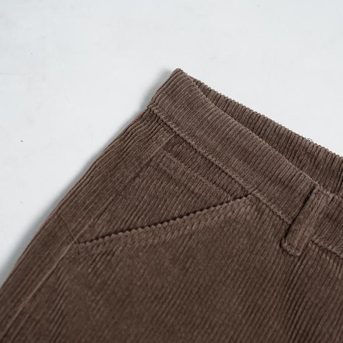 GIGG TUICK - Celana Panjang Corduroy Coklat - Celana Reguler Carpenter Corduroi - Pants Brown ANG
