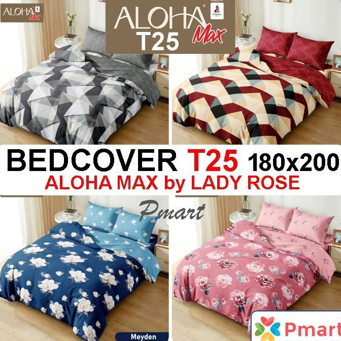 BEDCOVER ALOHA 180x200 / BEDCOVER  ALOHA KING / BEDCOVER POLOS 180x200 ALOHA