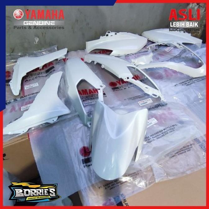 FULL SET BODY HALUS NMAX N MAX OLD 2016-2019 PUTIH ORIGINAL YAMAHA