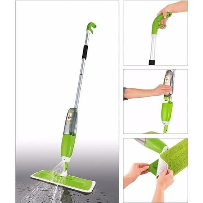 Bersih- Spray Mop/Pelan Praktis/ Terbaruuu (Spray Mop),Shenar