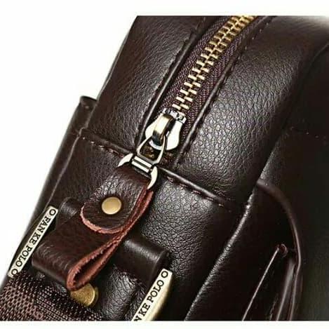 TAS SELEMPANG POLO-SLINGBAG IMPORT KULIT-MESSENGER BAG COWOK-TAS TREND