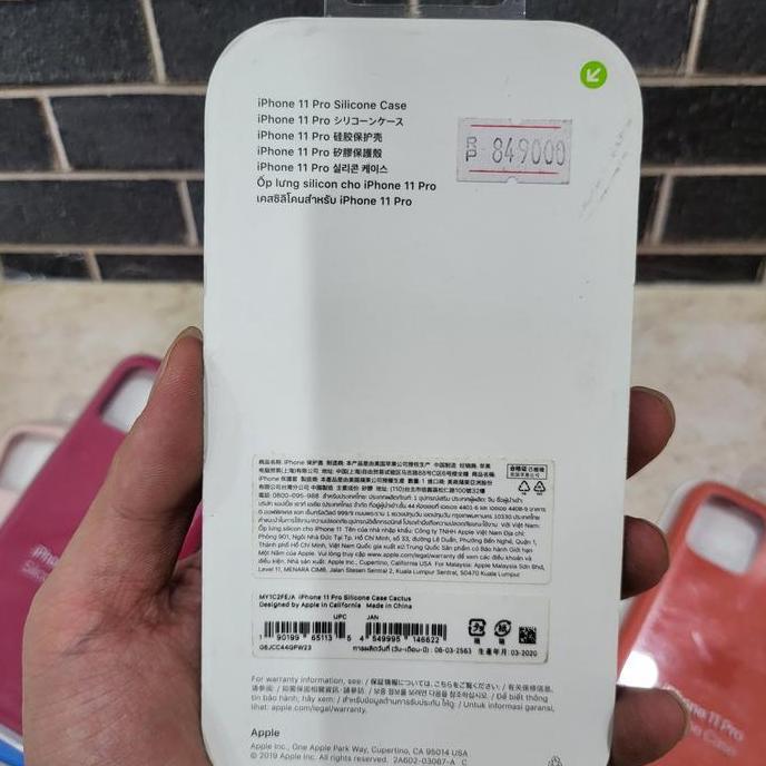 SILICONE CASE APPLE IPHONE 11 PRO RESMI IBOX INDONESIA Terlaris