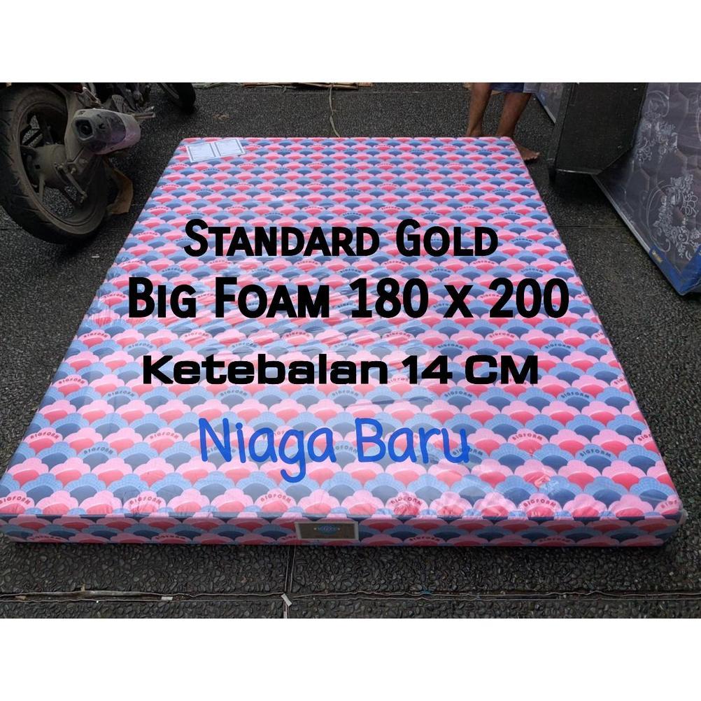 KASUR BUSA BIG FOAM 180X200x14CM Standar GOLD