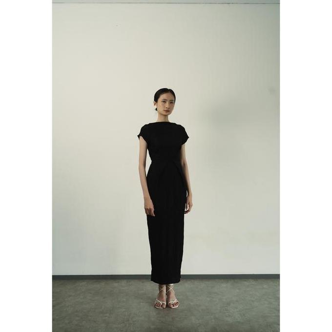 Xyxy- Pafon Luna Dress - Black Pafon