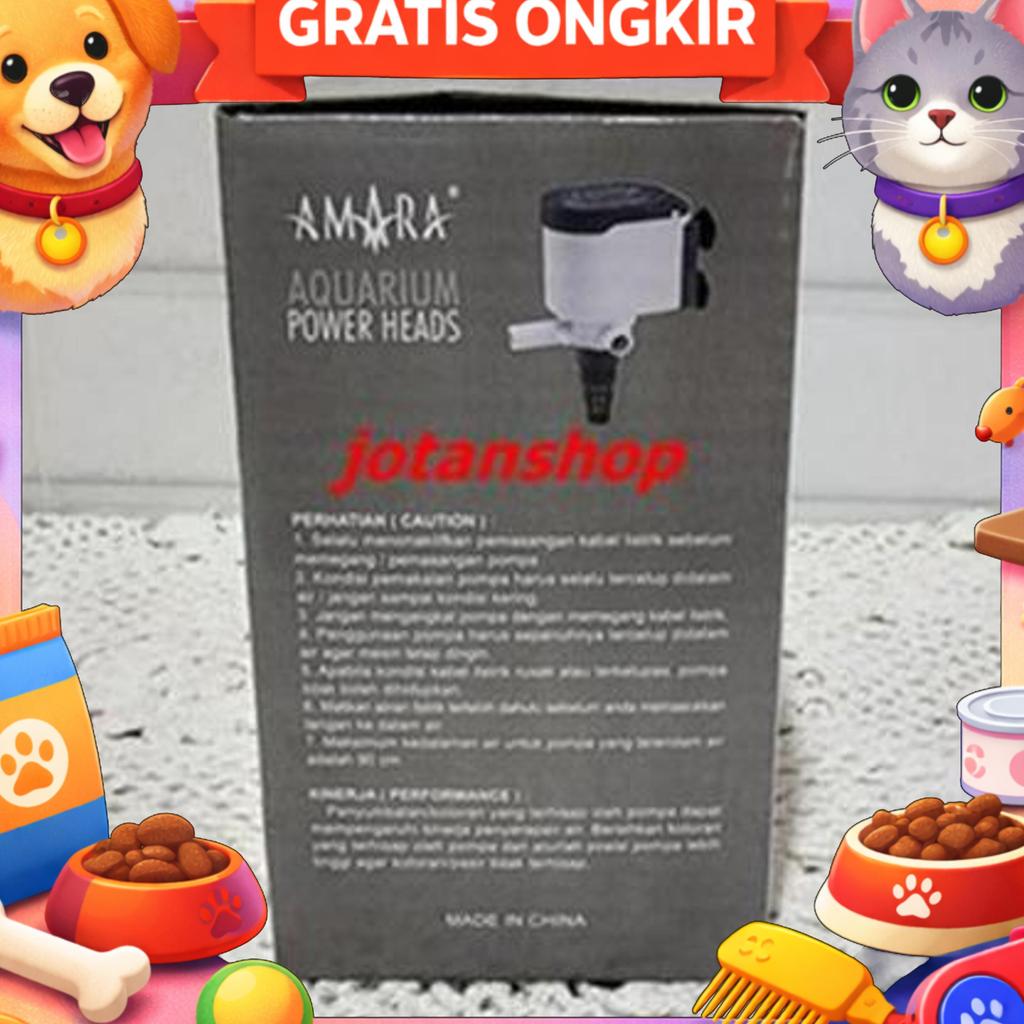 Amara Am 2600 A Am2600 2600A Mesin Pompa Celup Power Heads Aquarium Ph
