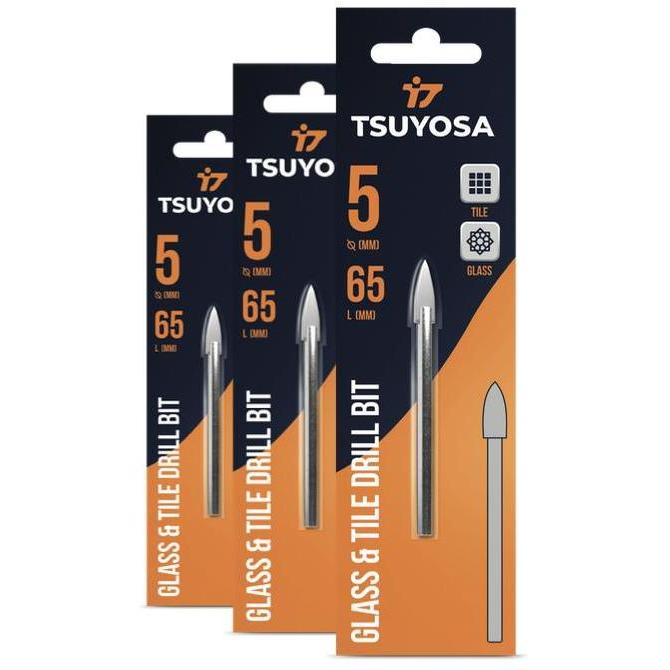 Dayhpy- Mata Bor Kaca Tombak Tsuyosa High Quality | Glass And Tile Drill Bits