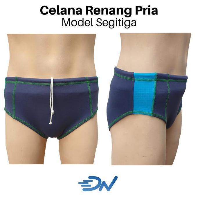 Celana renang segitiga pria model low waist | celana renang mini pria