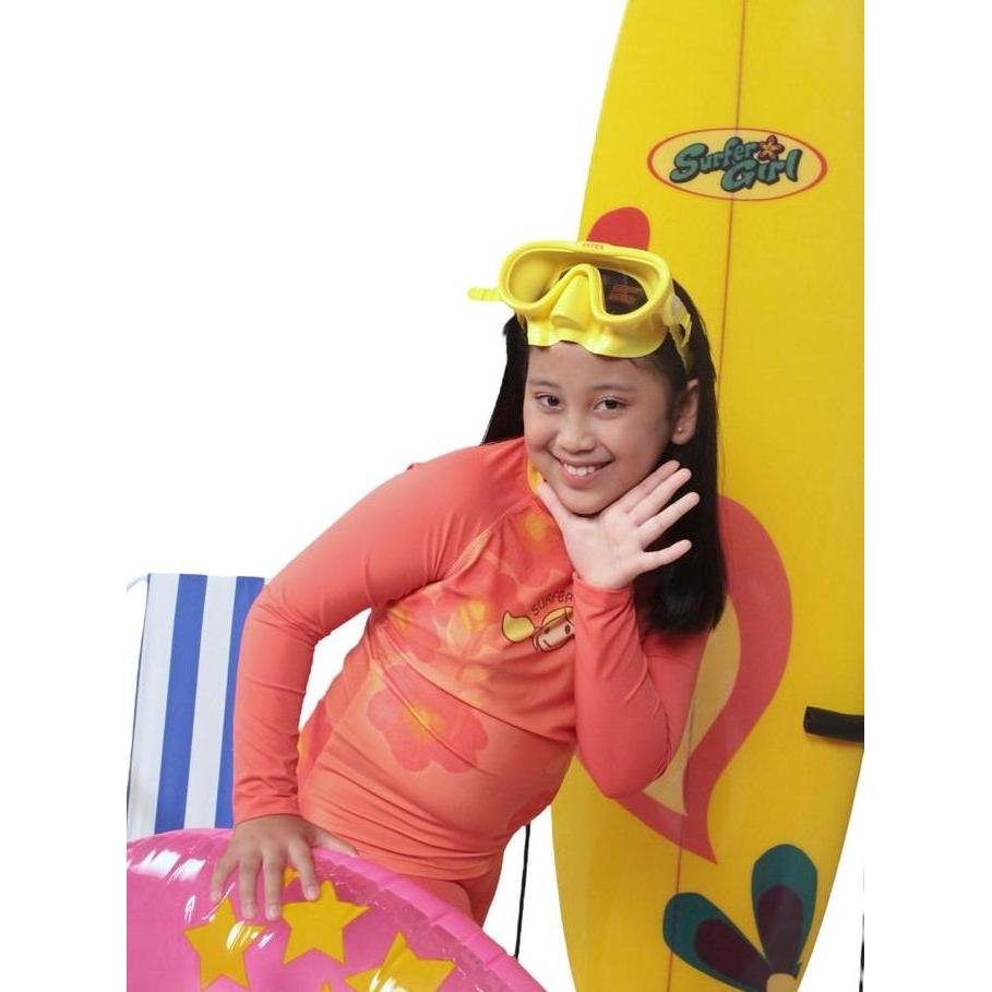 Surfer Girl Orange Blossom Swimwear Girl 242GBBG001 242GLSR001 | Baju Renang Anak | Swimwear | Atasa