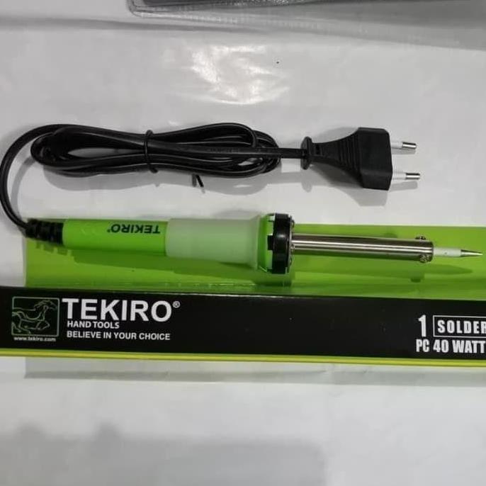 Weldeflow- Solder Listrik 40 Watt Tekiro / Alat Solder Tekiro