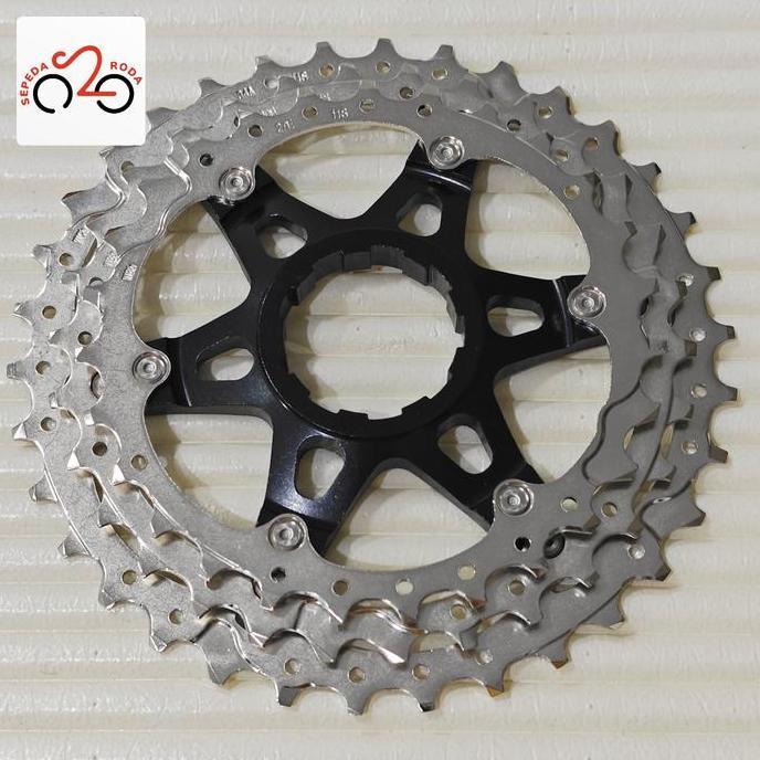 Ready Spider Cassete Cog Shimano 105 hanya 3gir terbesar saja - NEW