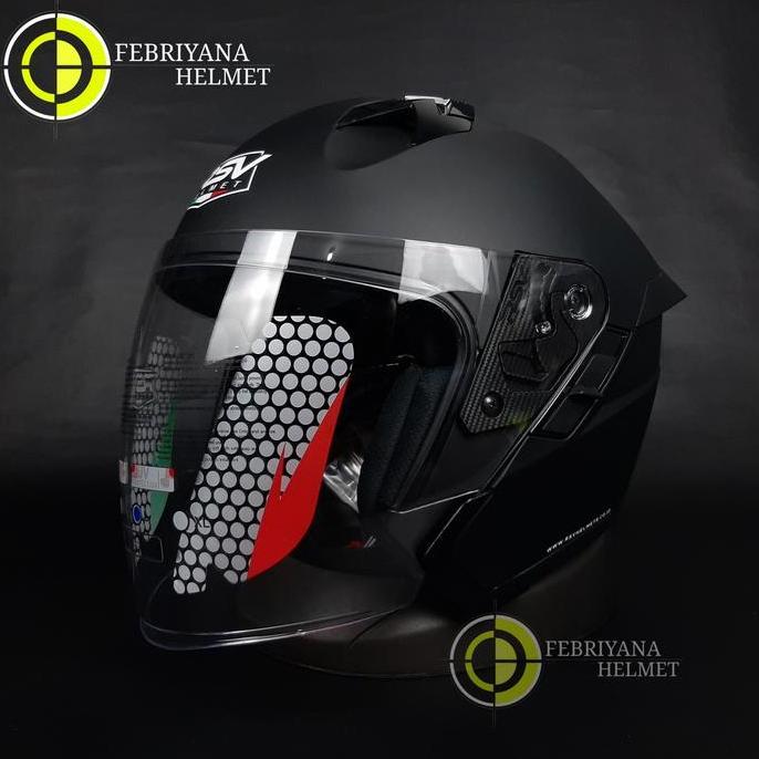 * HELM RSV SV300 SOLID BLACK DOFF | RSV HELM SV300 SOLID //