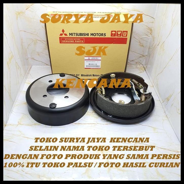 DISKON TROMOL REM TANGAN KOMPLIT PS125 CANTER MK448139