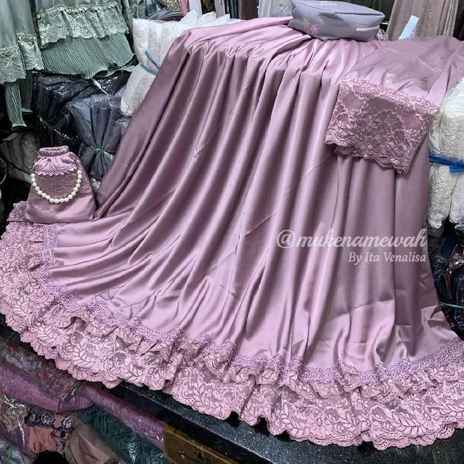 BEST SELLER MUKENAMEWAH - MUKENA SUTRA PREMIUM - MUKENA AMINAH - MUKENA VIRAL