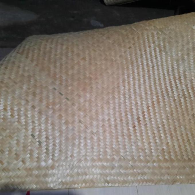 Thebest- besek anyaman bambu tikar bambu dinding bambu ukuran 190x130 cm