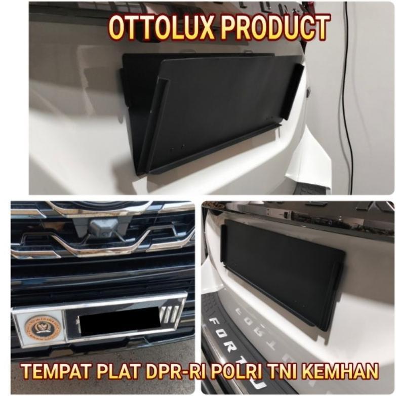 Dudukan plat nomor bisa plat Samsat & Plat dinas Huruf Timbul Dprri / TNI polri Kemhan