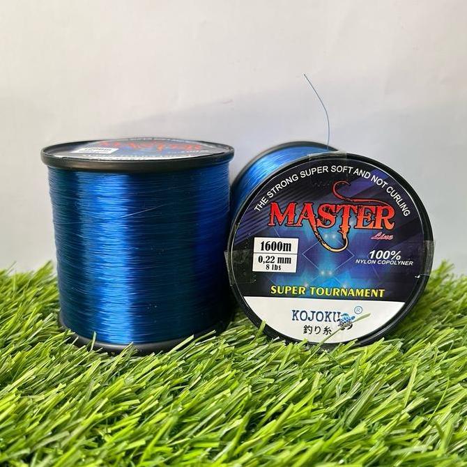 New- Senar Tali Benang Pancing Master Super Kuat Lentur Anti Kriting Mudah Tenggelam Tahan Gesekan C