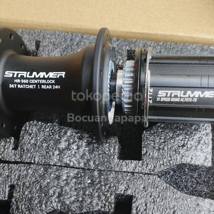 Thebest- Hub freehub Roadbike centerlock TA HR360 Ratchet 36T strummer 24Hole