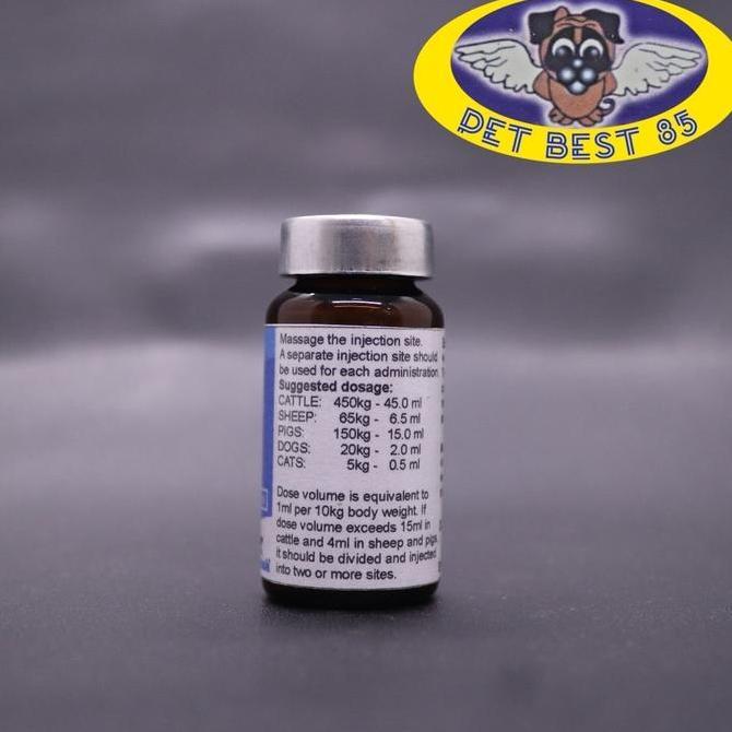 Betamox LA Amoxicillin 10ml Injection Suspension Antimicroba Hewan/Pet (TERBAIK) (TERBARU) (TERMURAH