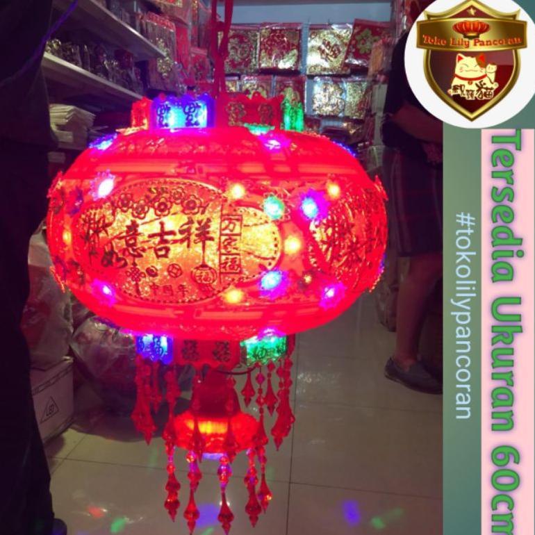 Lampu Lampion LED Imlek / Lampu LED Import / Lampu Tahun Baru / Tenlung Imlek / Lentera Imlek