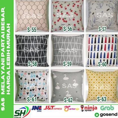 Sarung Bantal Sofa/Cushion 55x55