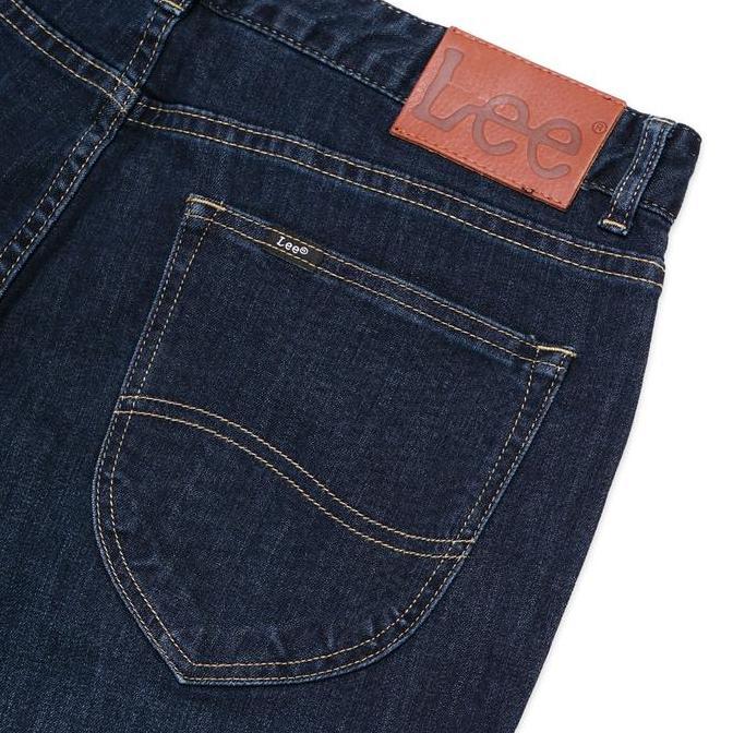 Lee X-Line Slim Straight Fit Washed Denim Jeans murah