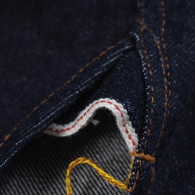 Iron Heart 12oz Indigo Selvage Denim Western Shirt murah