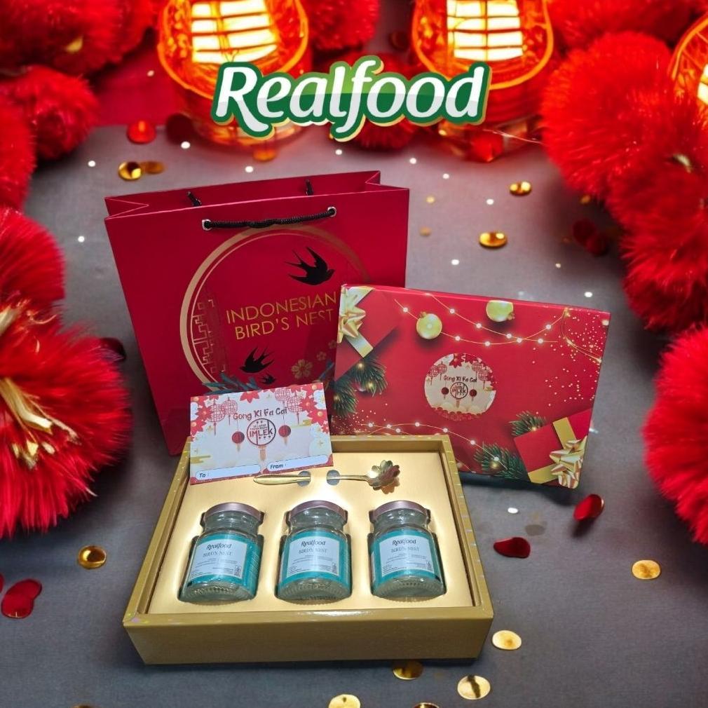 Hampers Imlek CNY Realfood ( Minuman Sarang Burung Walet )