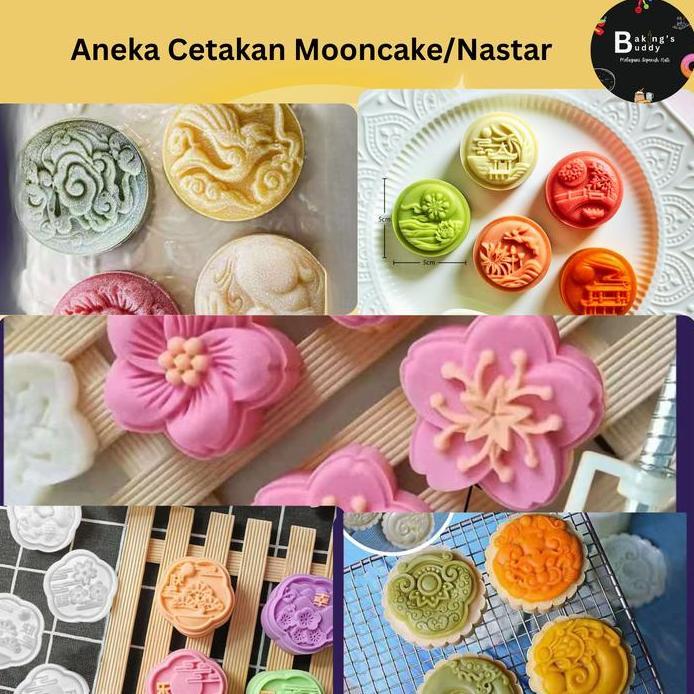 Cetakan Mooncake nastar Kue Kering