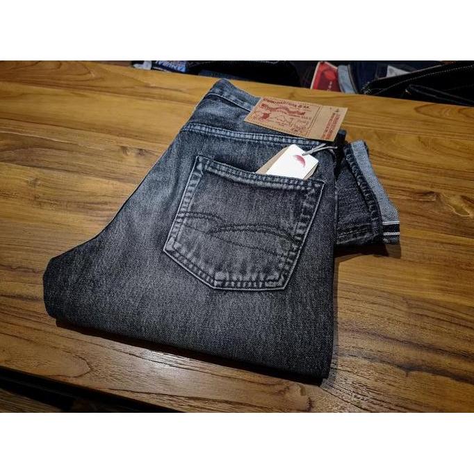 Studio DArtisan 1960s Pre-washed Black Selvage Jeans murah