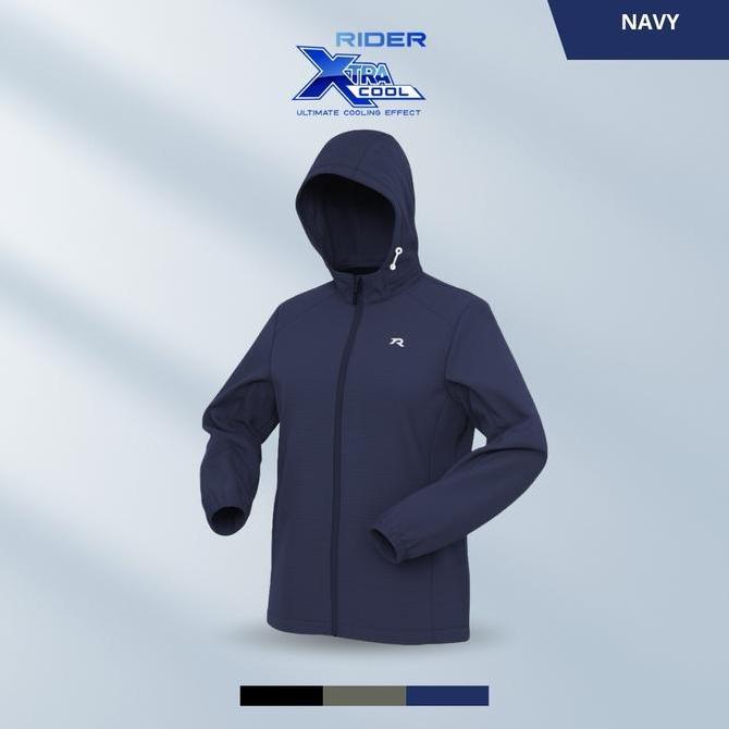 Rider Xtracool Sport Jacket - Jaket Unisex R897B Nylon Spandex isi 1 Pcs (TERBAIK) (TERBARU) (TERMUR