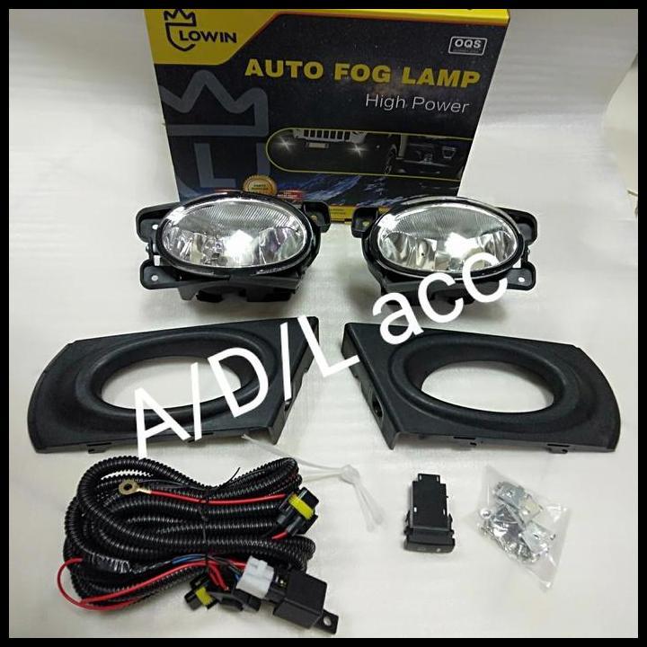 TERBARU FOGLAMP BEMPER LAMPU KABUT HONDA JAZZ NEW 2011 TYPE RS LOWINN