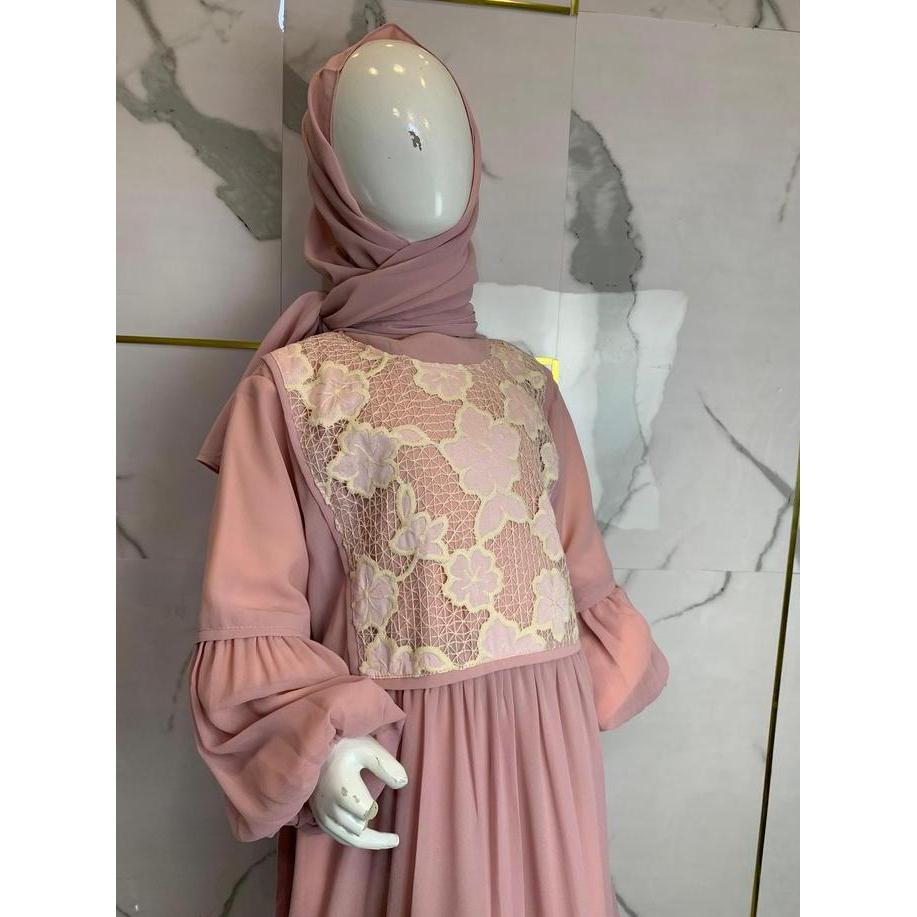 Promo Zahra Dress //Gamis Anak Premium