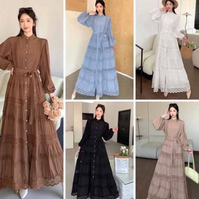 Grosir Dress Aluna Import Premium