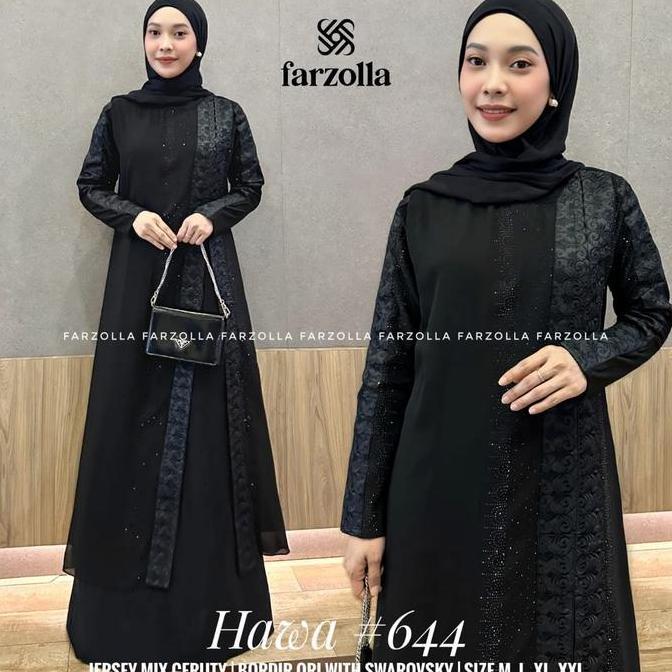 Murah Galeri Sicantik - Cod - Gamis Abaya Hitam Polos Bahan Jatuh - Abaya Turkey Hitam Polos - Gamis