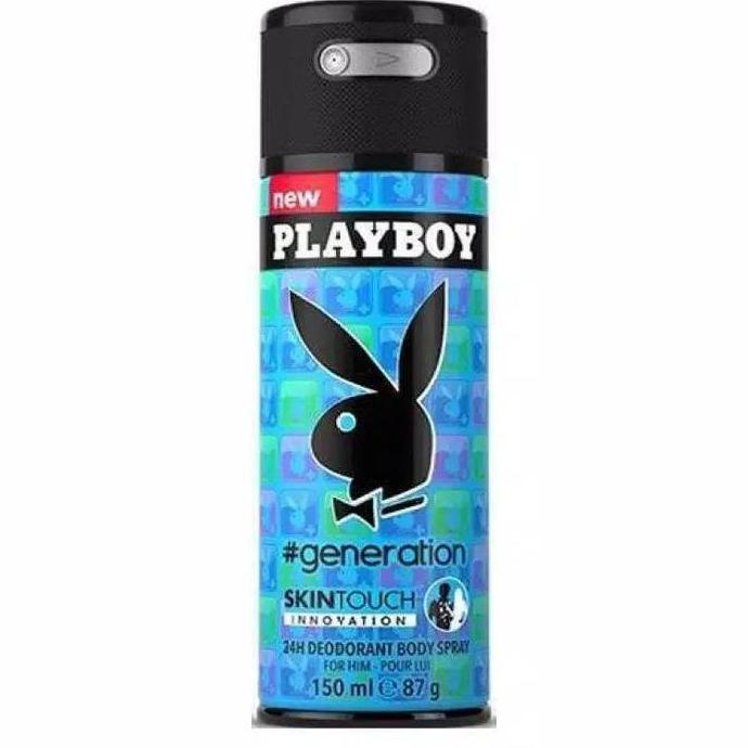 Thebest- BODY SPRAY PLAYBOY/ PARFUM PLAYBOY 150 ml