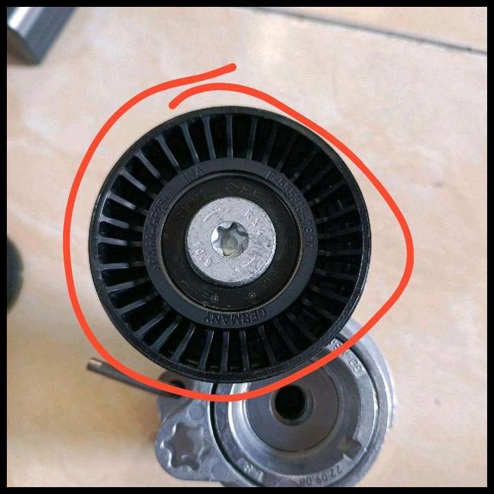 TERMURAH LAKER PULLY TENSIONER FAN BELT/FANBELT BMW E46 N42 E90 N46 E84 N46N 