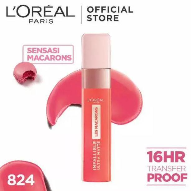 Thebest- L'Oreal Infallible Ultra Matte Les Macarons Lipcream